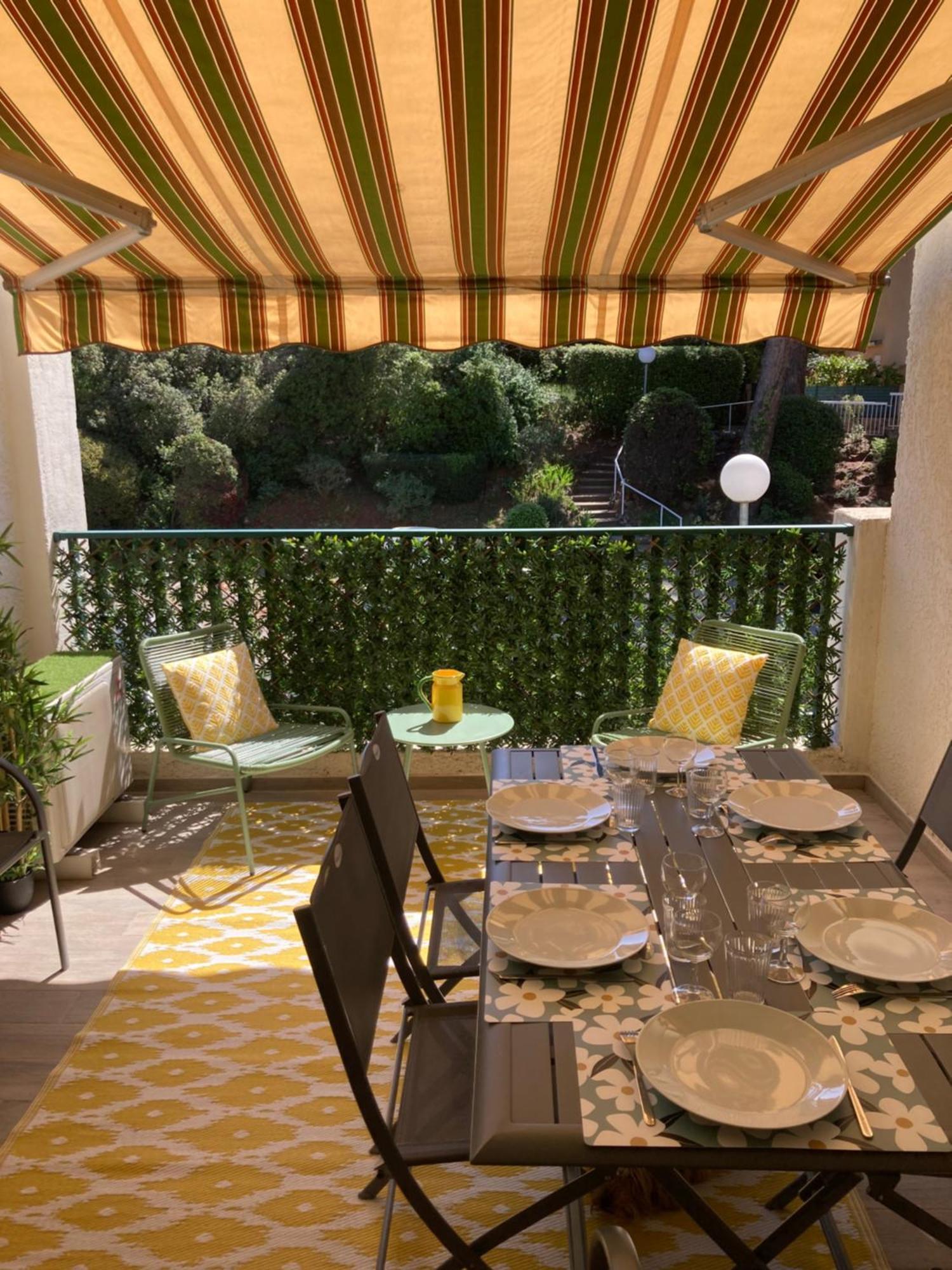 Studio 110 Grande Terrasse Proche Mer Бандоль Экстерьер фото